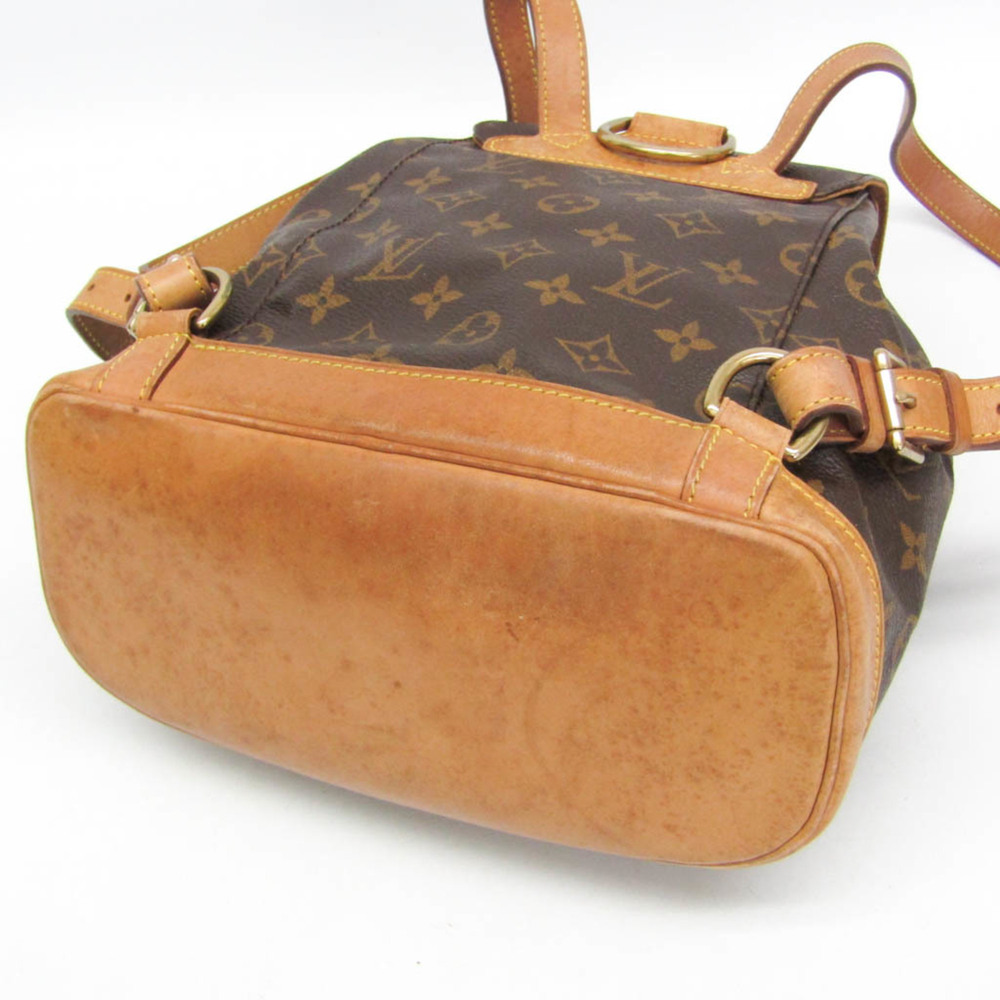LOUIS VUITTON Authentic Brown Monogram Backpack - Picture 4 of 14